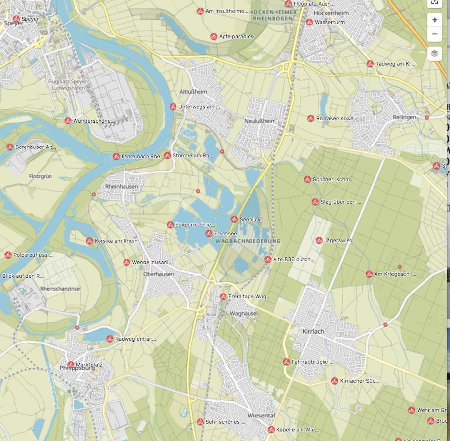 Ferienwohnung Rhein-Neckar Waghäusel Dış mekan fotoğraf